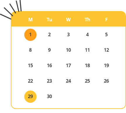 April